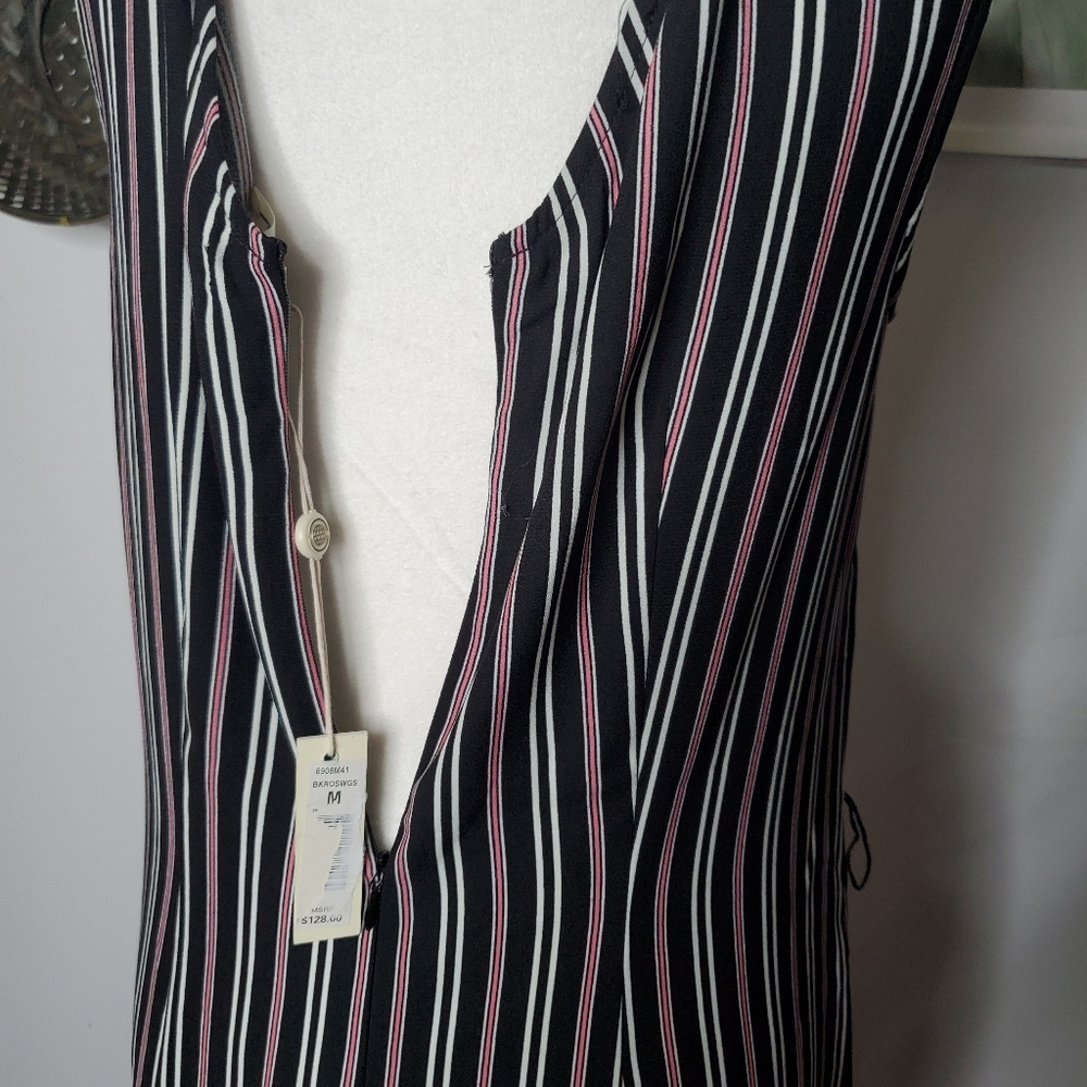 Max Studio Striped Crepe Jumpsuit Vertical
NEW - Picture 7 of 8